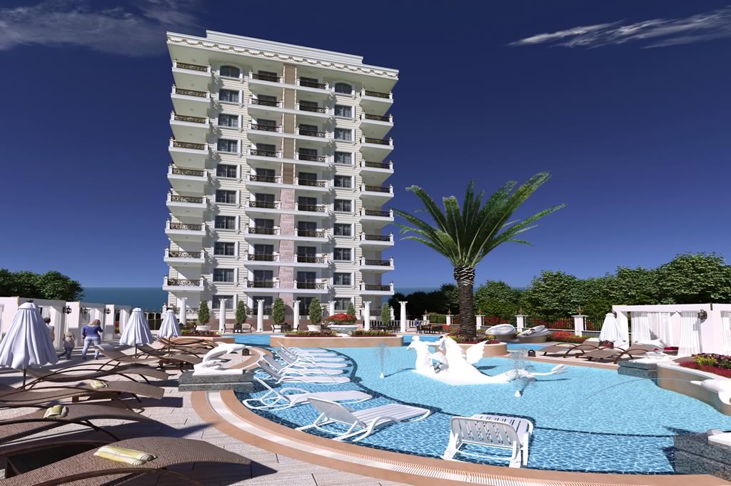 Alanya Mahmutlar da Denize Sıfır Satılık Lüks Proje  image