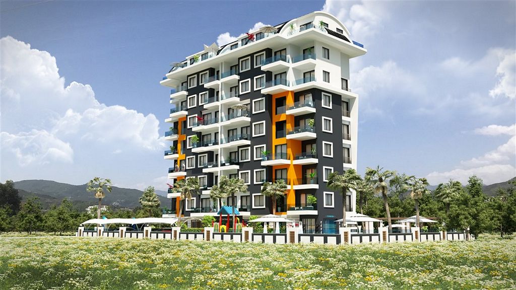 Alanya Avsallar’da satılık şık modern daireler image