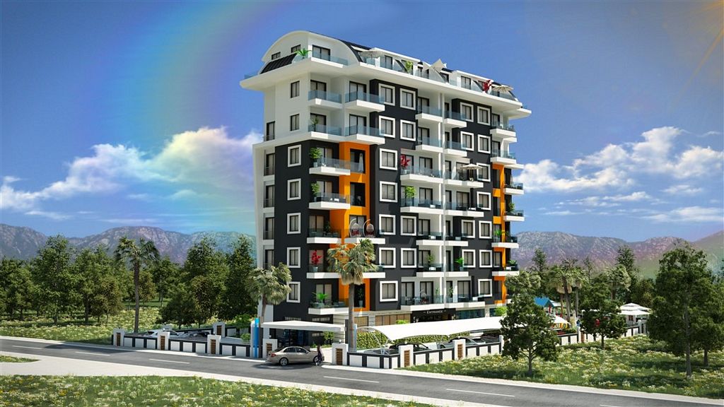 Alanya Avsallar’da satılık şık modern daireler image