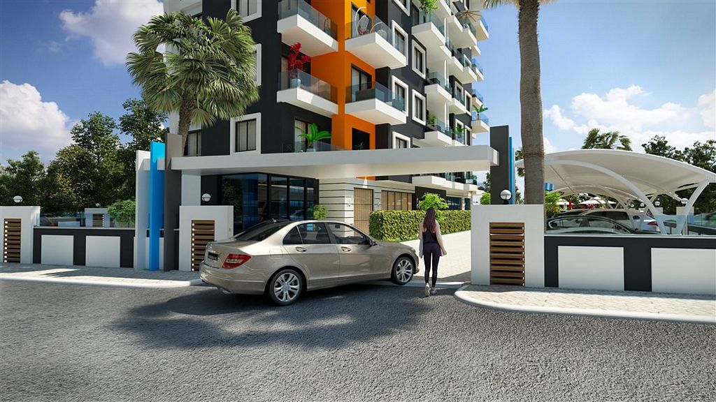 Alanya Avsallar’da satılık şık modern daireler image