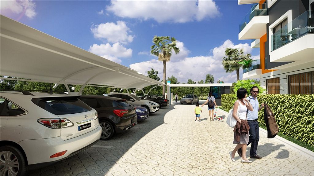 Alanya Avsallar’da satılık şık modern daireler image