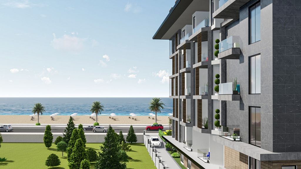 Alanya, Oba'da ilk sahil şeridinde ultra modern satılık daireler image