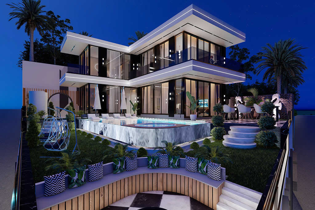 Alanya Kargıcak'ta Lüks Satılık Villa image