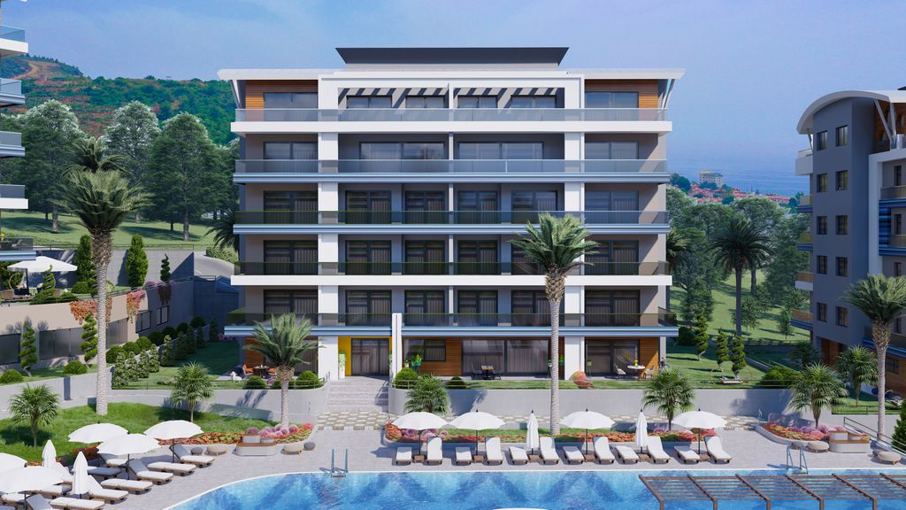 Kargıcak Alanya'da yeni modern konut kompleksi  image