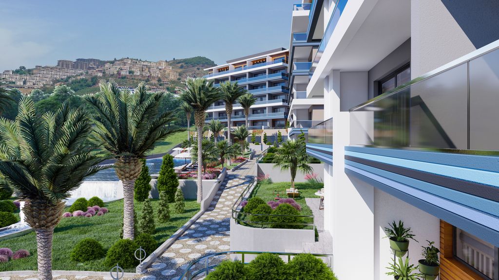 Kargıcak Alanya'da yeni modern konut kompleksi  image