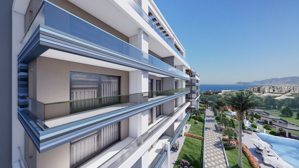 Kargıcak Alanya'da yeni modern konut kompleksi  image