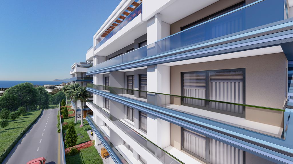 Kargıcak Alanya'da yeni modern konut kompleksi  image