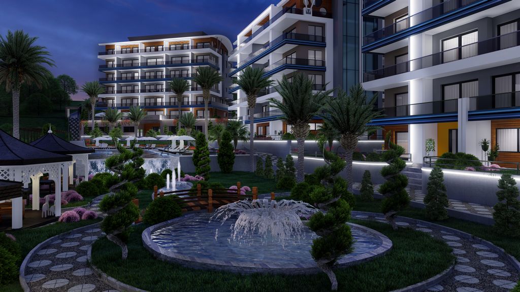 Kargıcak Alanya'da yeni modern konut kompleksi  image