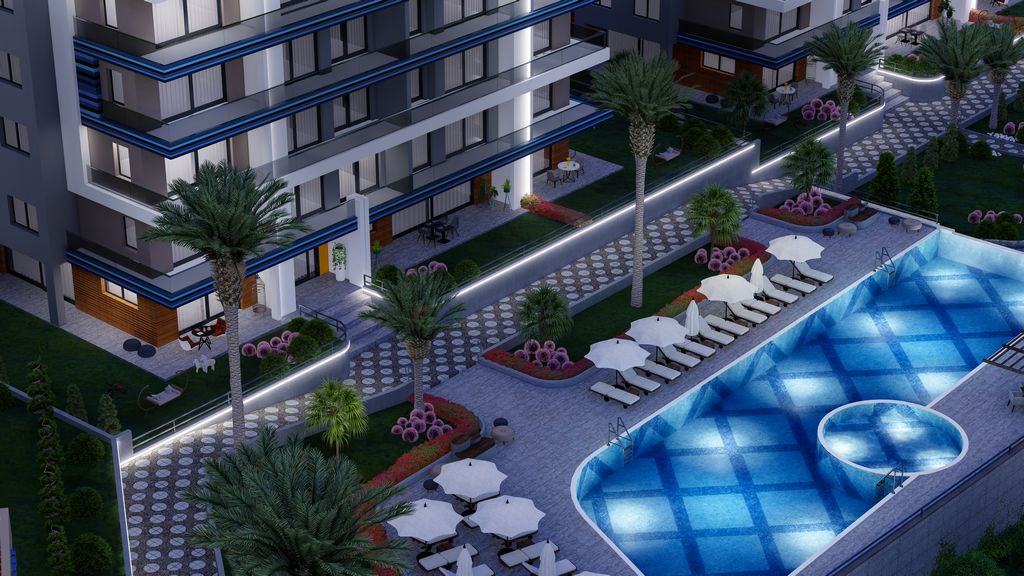 Kargıcak Alanya'da yeni modern konut kompleksi  image