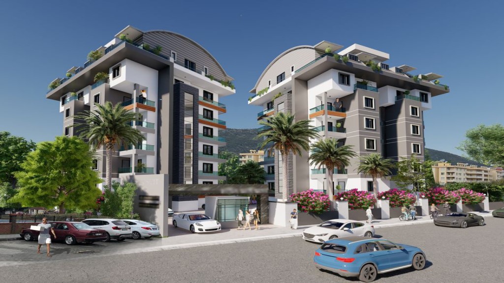 Alanya Gazipaşa'da Şık ve Modern Satılık Daireler image