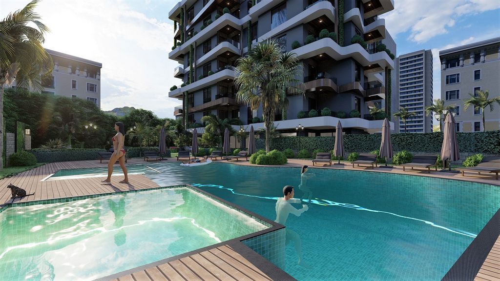 Alanya Avsallar’da şık ve modern konut kompleksi image