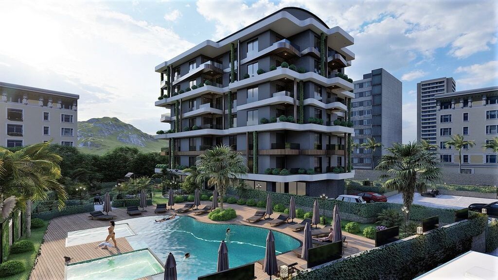 Alanya Avsallar’da şık ve modern konut kompleksi image