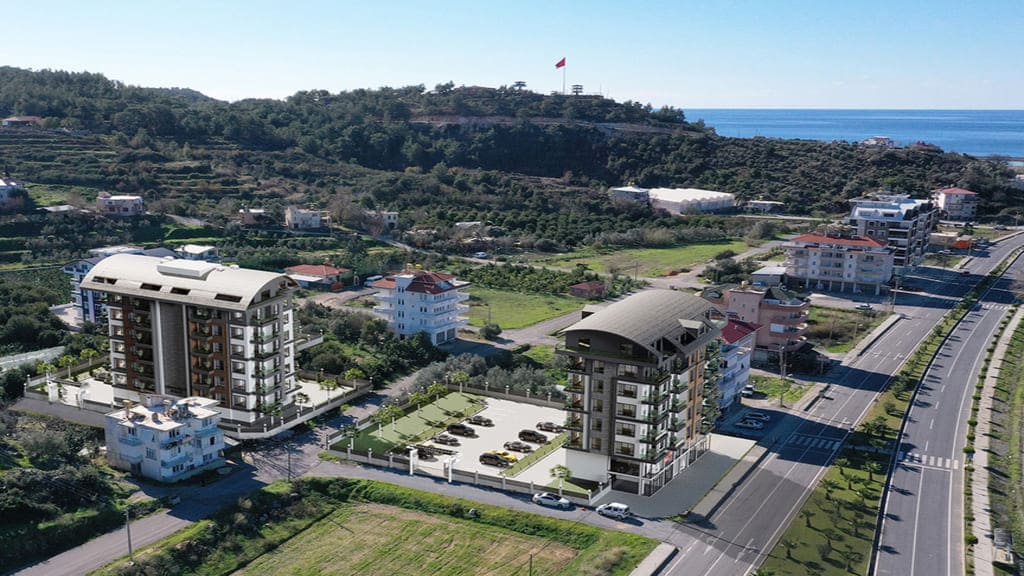 Alanya Demirtaş mevkiinde satılık yeni rezidans projesi image