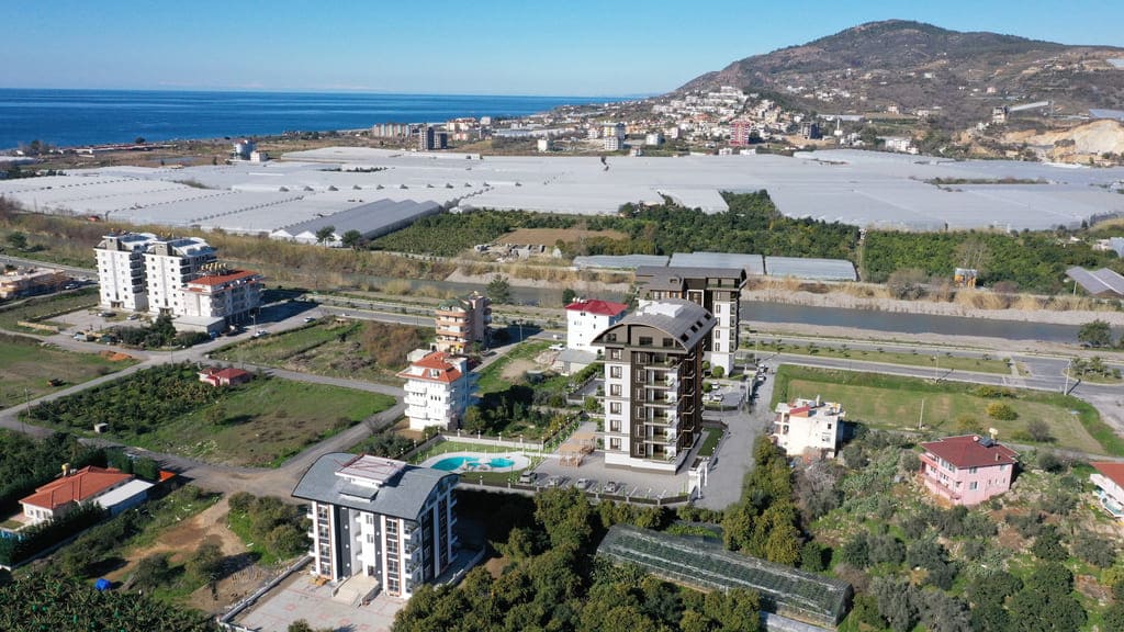 Alanya Demirtaş mevkiinde satılık yeni rezidans projesi image