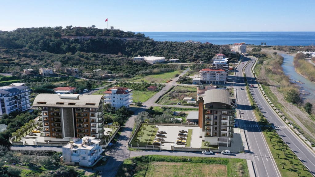 Alanya Demirtaş mevkiinde satılık yeni rezidans projesi image