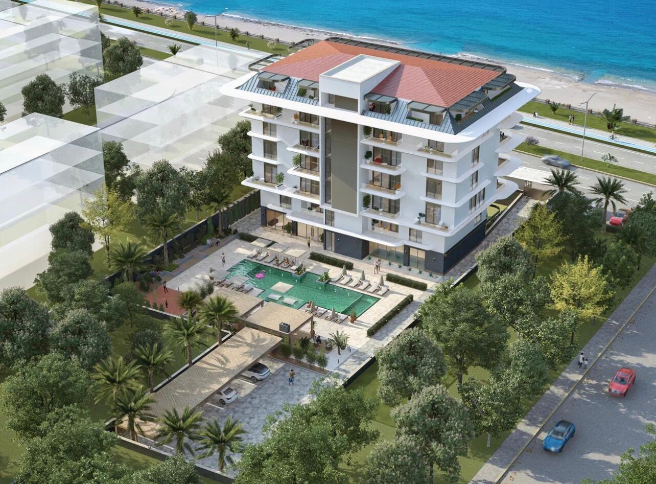 Alanya Kestel'de deniz manzaralı satılık modern kompleks image