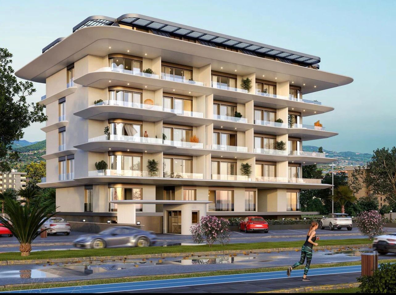 Alanya Kestel'de deniz manzaralı satılık modern kompleks image