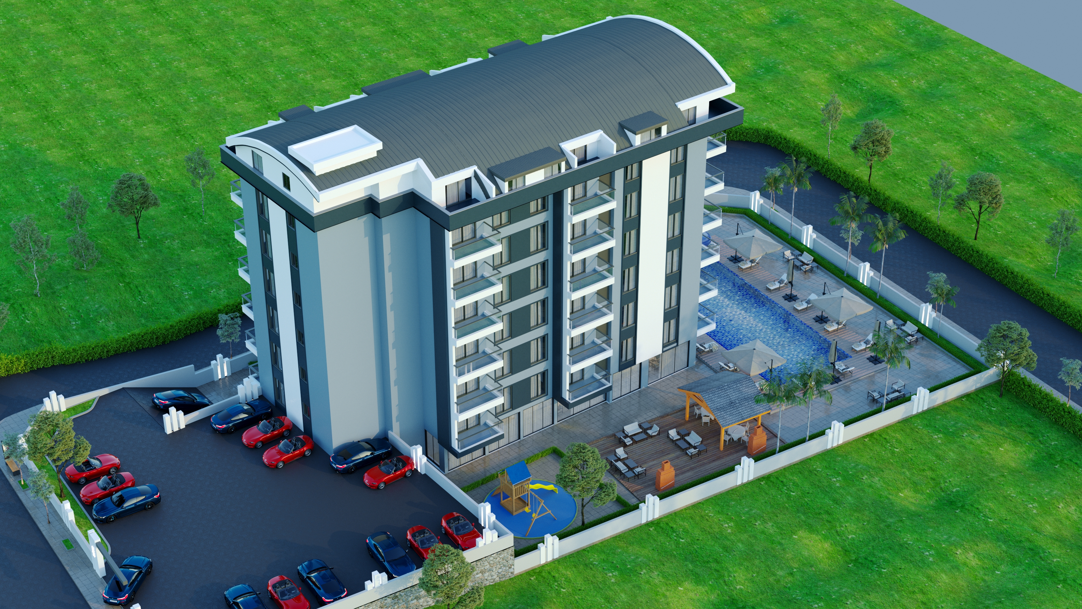 Luxury complex for resident permit image