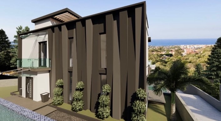 Deniz Manzaralı Modern Villa image